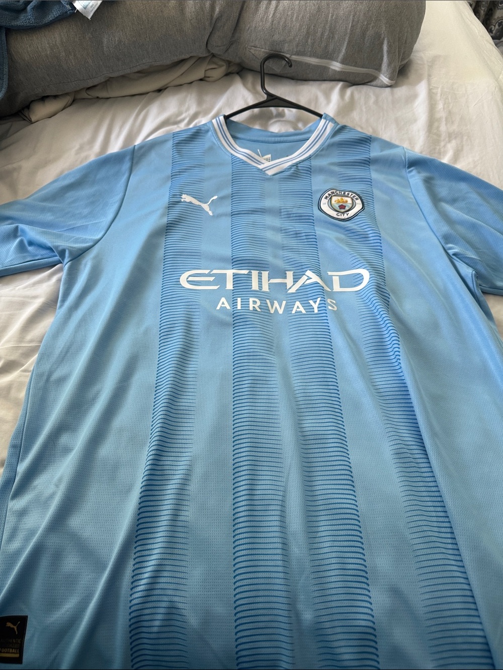 De Bruyne Manchester City jersey, XL